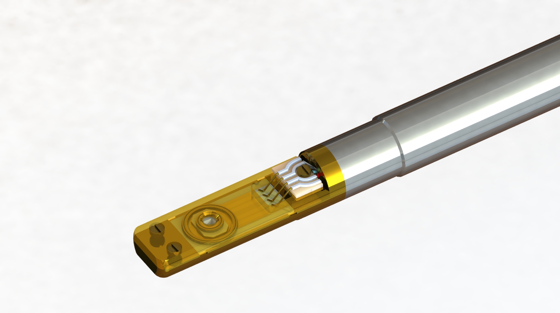 透射电镜原位MEMS气氛加热样品杆动画演